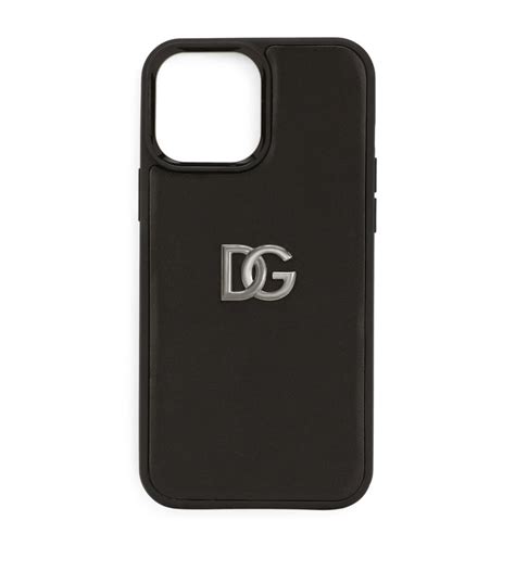 Dolce & Gabbana Leather iPhone 13 Pro Case 